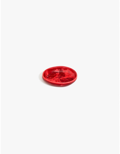 SMALL EARTH BOWL CRANBERRY