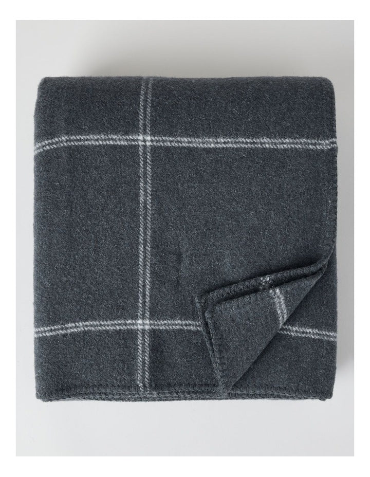 Australian Wool Blanket in Grey