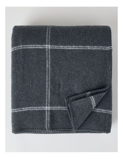 Australian Wool Blanket in Grey