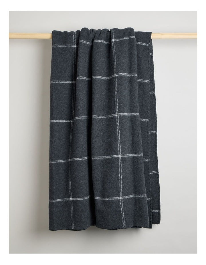 Australian Wool Blanket in Grey