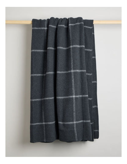Australian Wool Blanket in Grey
