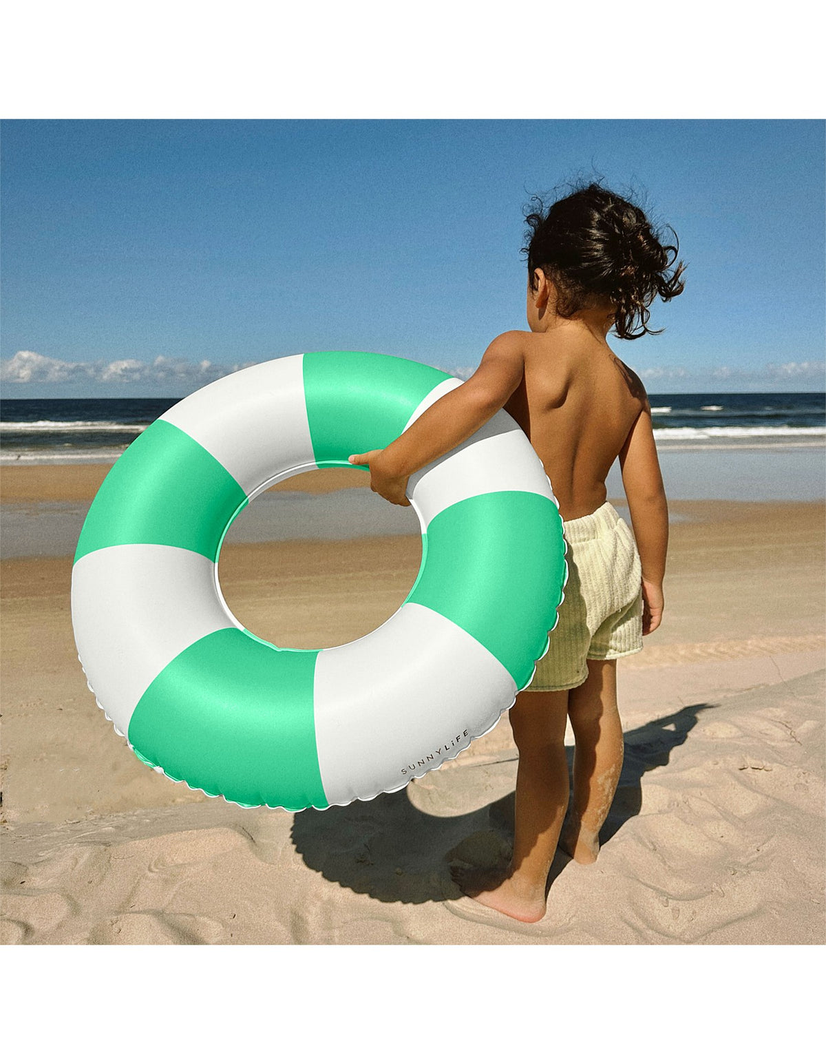 MINI POOL RING POOL PARTY GREEN STRIPE