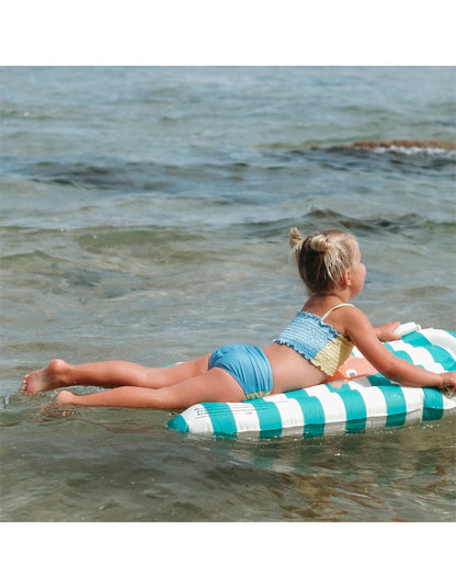KIDS SURF MAT POPPY THE PEACH GREEN STRIPE