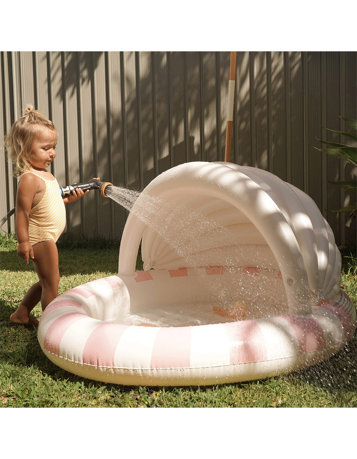 KIDS INFLATABLE POOL COTTON CANDY CHERRY