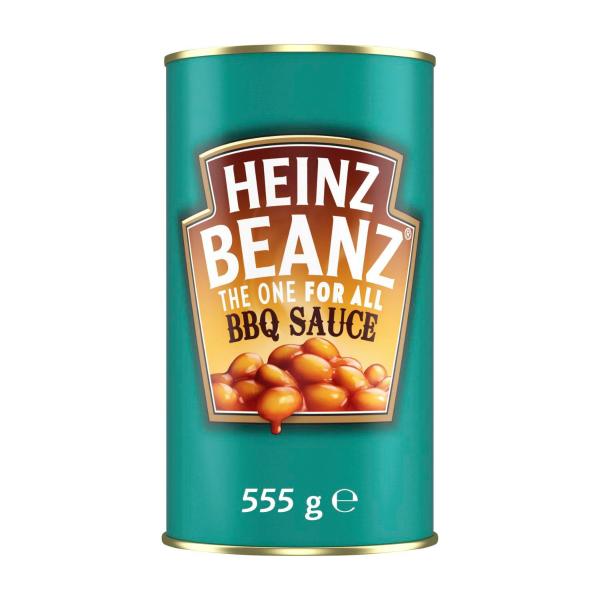 HEINZ BAKED BEANS IN BBQ SAUCE BEANS