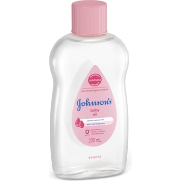 Johnson's Gentle Mild Moisturising Baby Oil 200mL