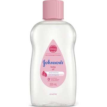 Johnson's Gentle Mild Moisturising Baby Oil 200mL