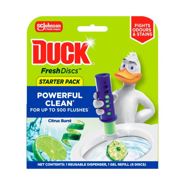 DUCK FRESH DISCS TOILET CLEANER CITRUS 36ML