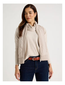 Nadia Braided Belt in Tan