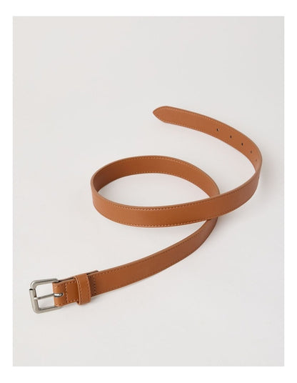 Alex Jean Belt in Tan