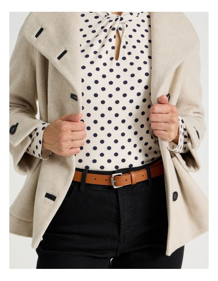 Alex Jean Belt in Tan