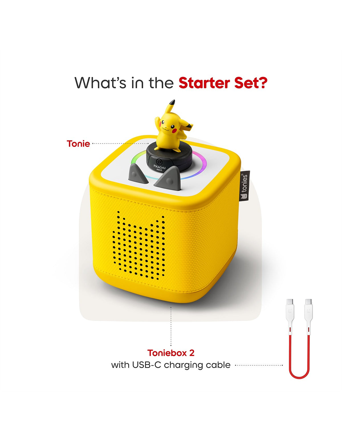 Pokémon Tonie Box 2 Pikachu Starter Set