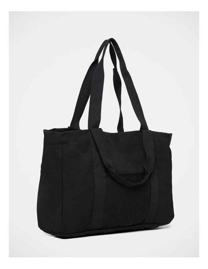 Tonal C Tote Bag in Chblk_Black