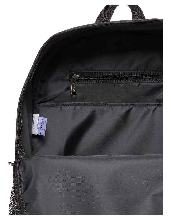 Graphic Large Backpack in Black