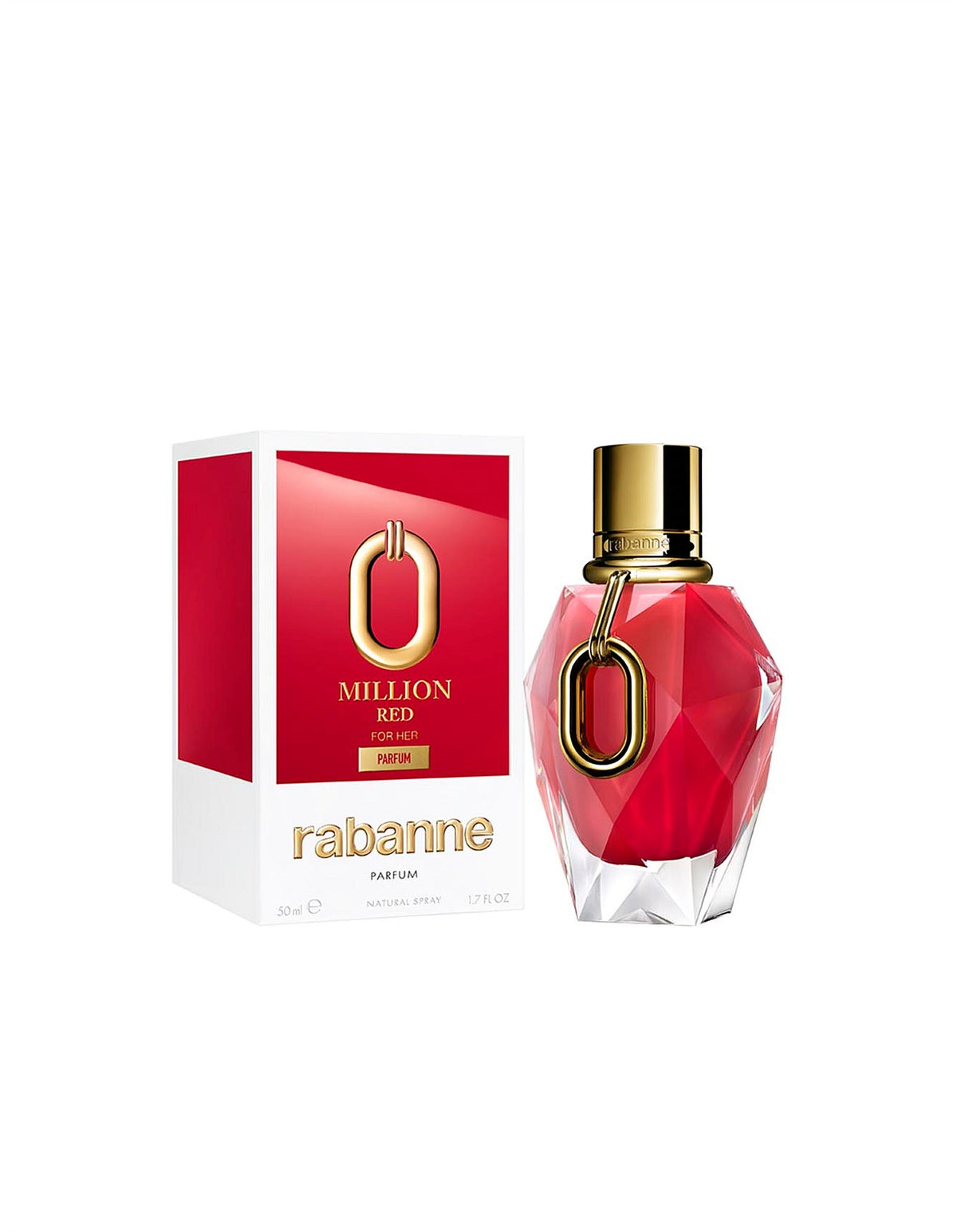 Million Red For Her Parfum 50mL Refillable