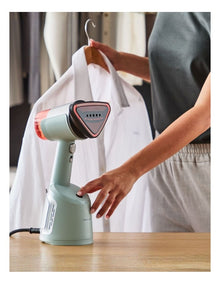 AeroSteam Handheld DT9814 Garment Steamer in Green