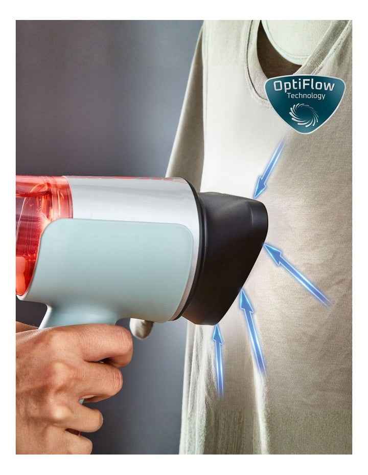 AeroSteam Handheld DT9814 Garment Steamer in Green