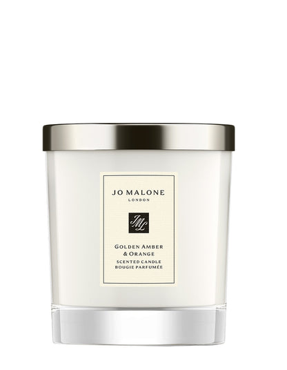 Golden Amber & Orange Scented Candle 200g