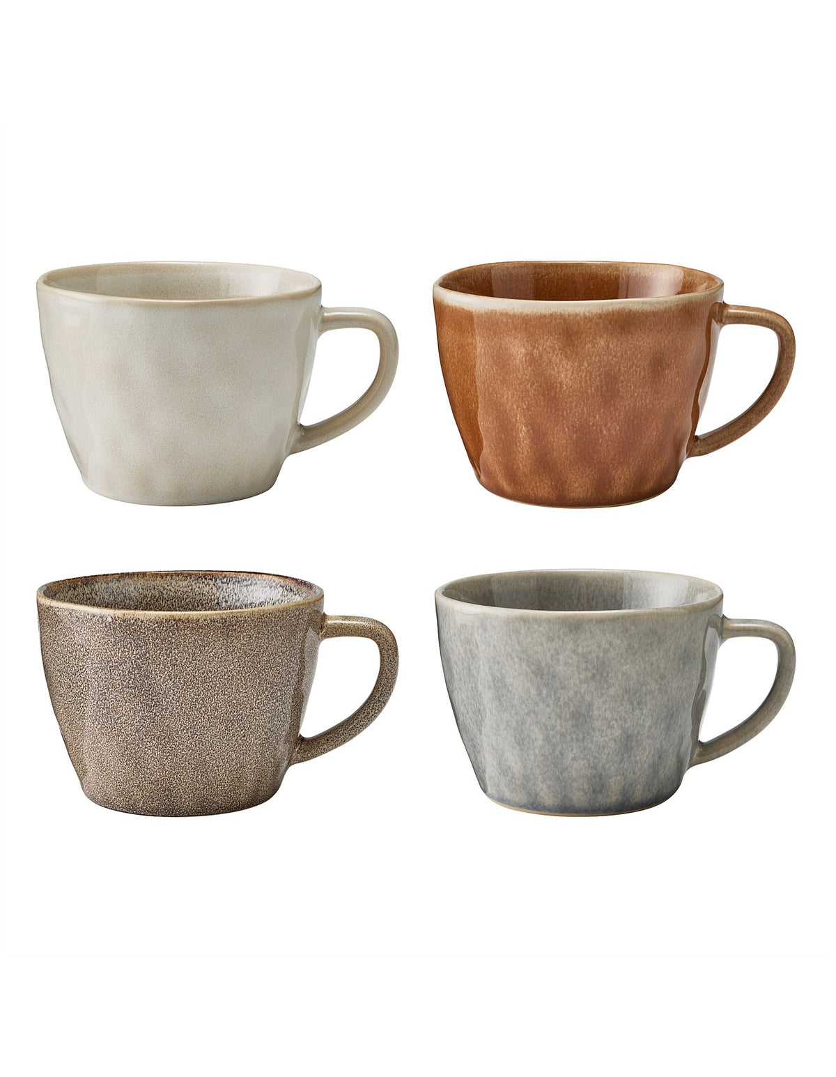 Marie Set of 4 Mugs 410ml Mixed