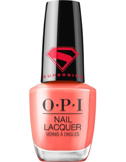 OPI x Supergirl Nail Lacquer Heatvision 15mL
