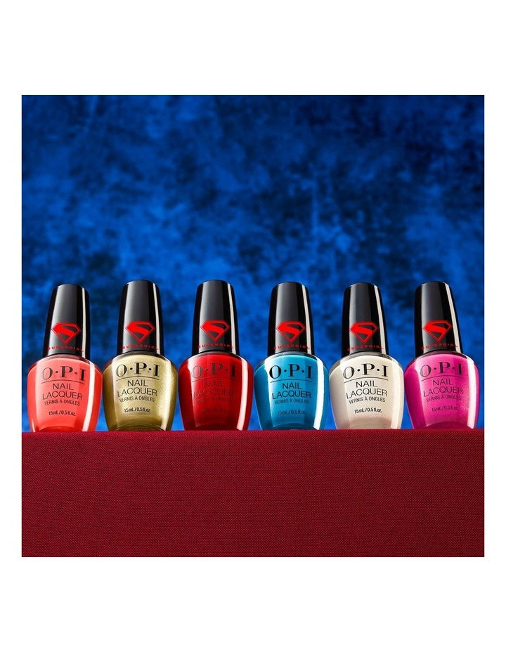 OPI x Supergirl Nail Lacquer Heatvision 15mL