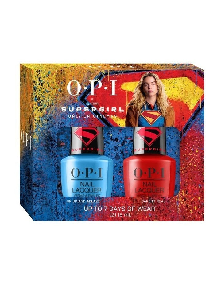 Supergirl Nail Polish Duo Set 2x15ml