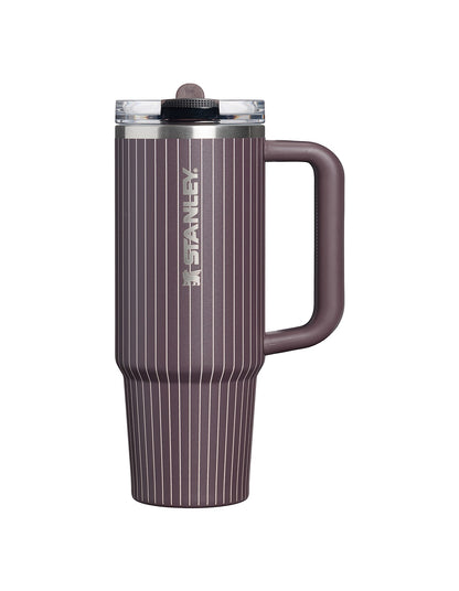 QUENCHER PROTOUR FLIP STRAW TUMBLER 30OZ FIG PINSTRIPE