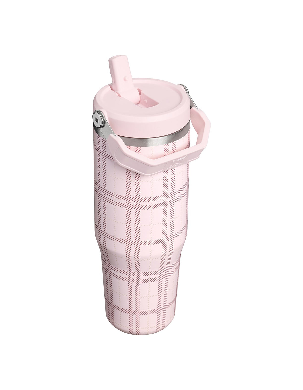 ICEFLOW FLIP STRAW 2.0 TUMBLER 30OZ BLOSSOM PLAID