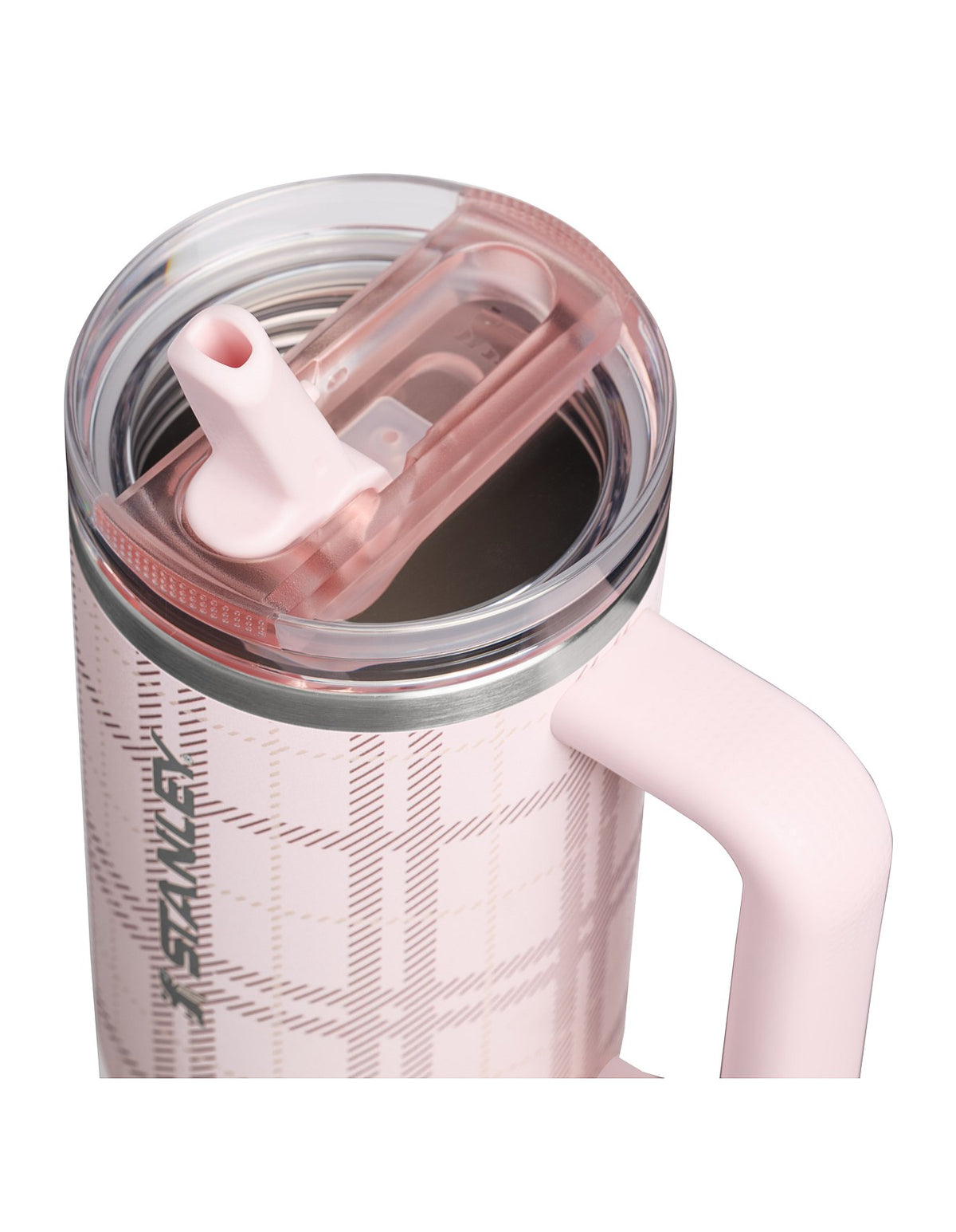 QUENCHER PROTOUR FLIP STRAW TUMBLER 30OZ BLOSSOM PLAID