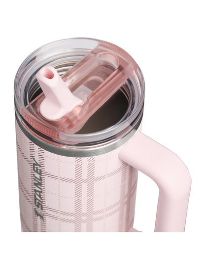 QUENCHER PROTOUR FLIP STRAW TUMBLER 30OZ BLOSSOM PLAID