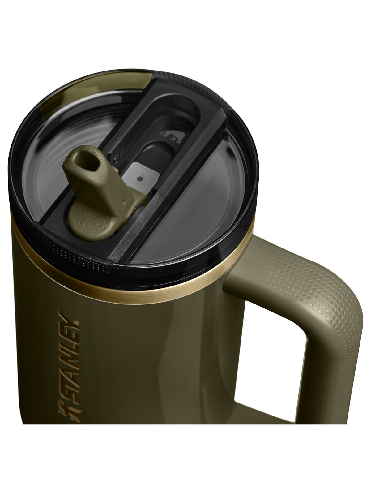 QUENCHER PROTOUR FLIP STRAW TUMBLER 30OZ PEAT MOSS GLOSS