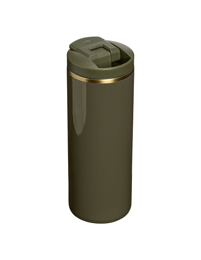 TRANSIT FLIPTOP MUG 12OZ PEAT MOSS GLOSS