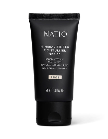 Mineral Tinted Moisturiser SPF 50 Beige 50ml