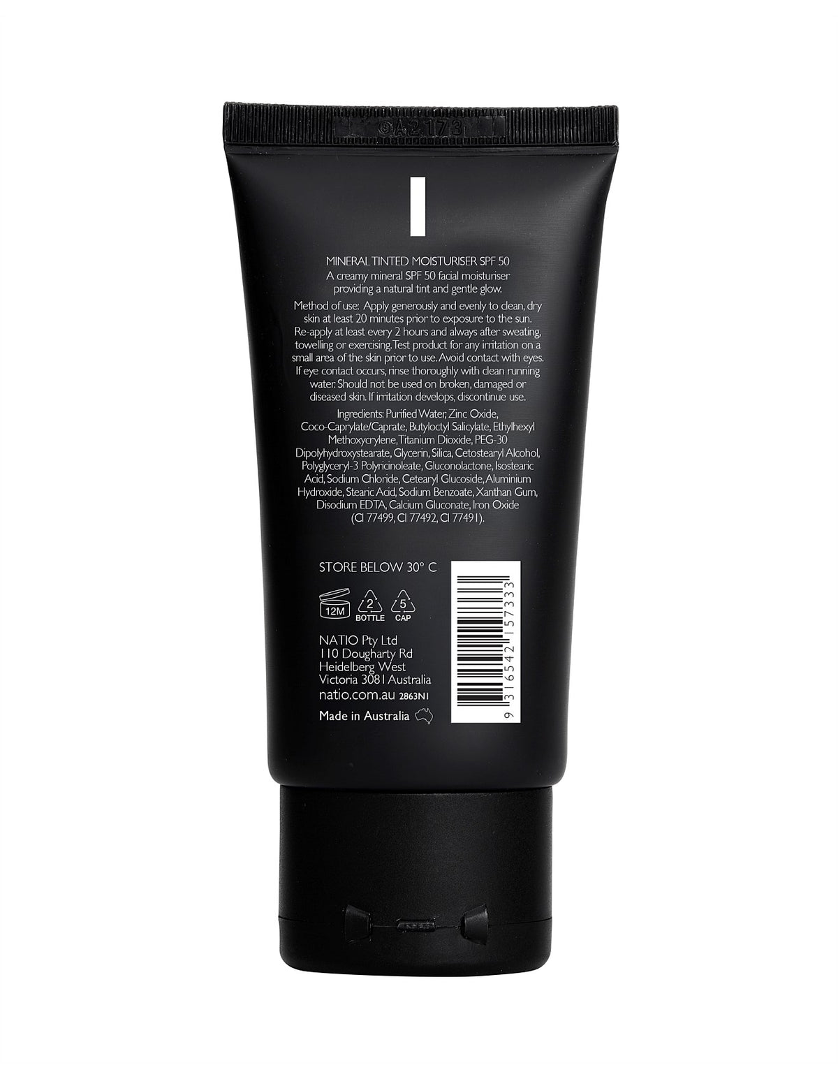 Mineral Tinted Moisturiser SPF 50 Beige 50ml