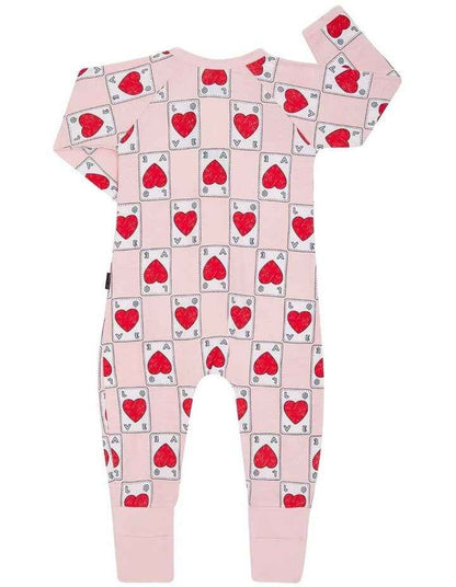 Zip Wondersuit in Love Card