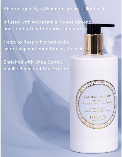 Vanilla Bloom Hand & Body Lotion 500ml