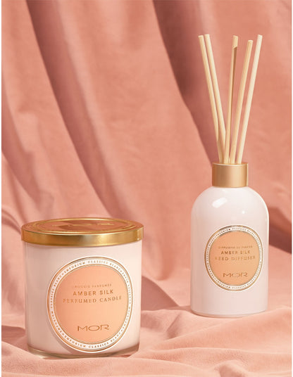 Amber Silk Perfumed Candle 380g