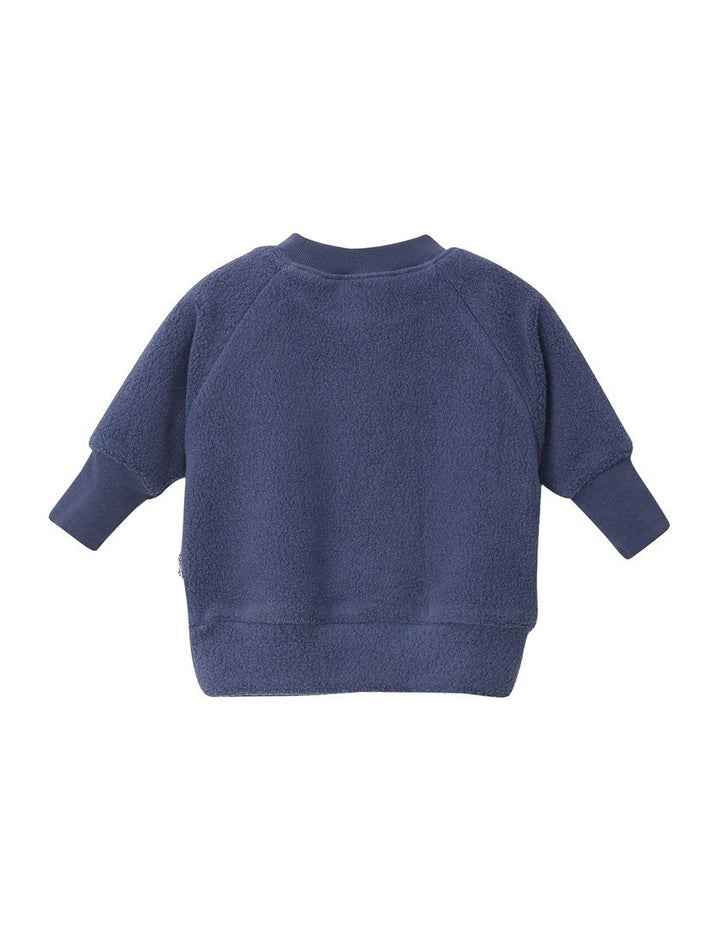 Wonderwarm Pullover Sweat Top in Blue
