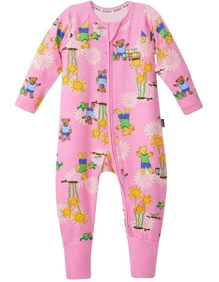 Play School Zip Wondersuit in Pink