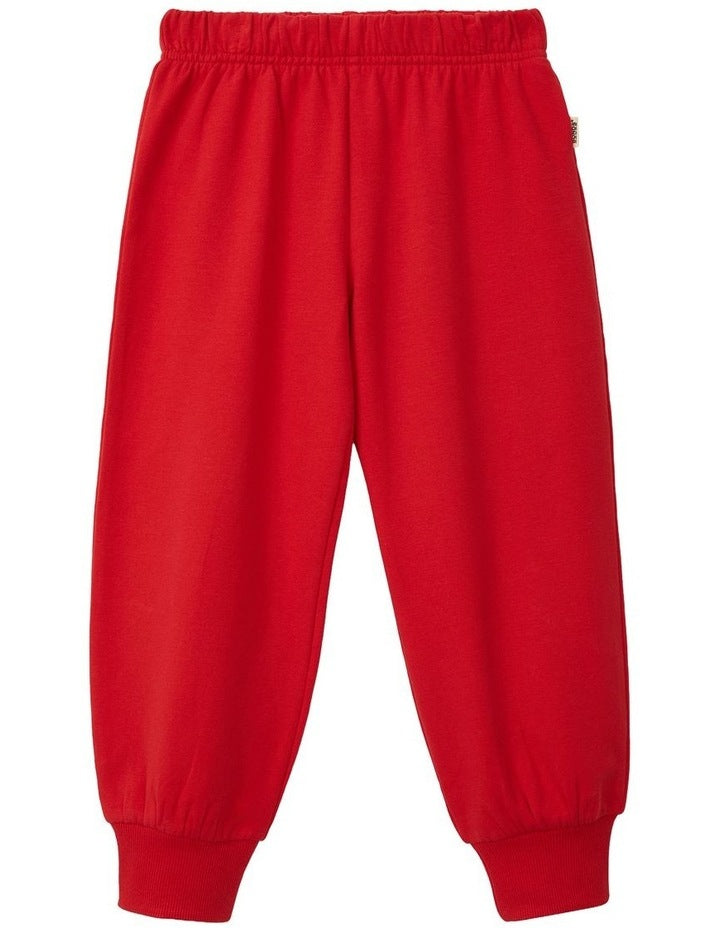 Kids Soft Threads Trackie in Lucky Scarlet