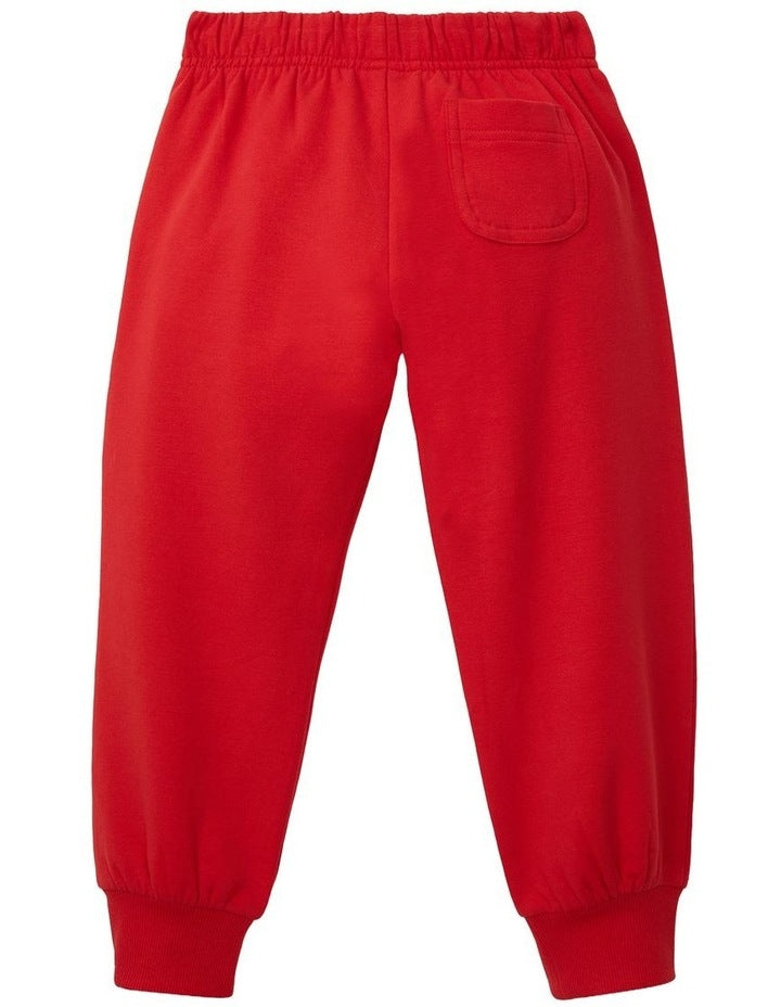 Kids Soft Threads Trackie in Lucky Scarlet
