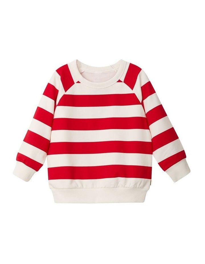 Soft Threads Pullover Jumper in Print Horizontal