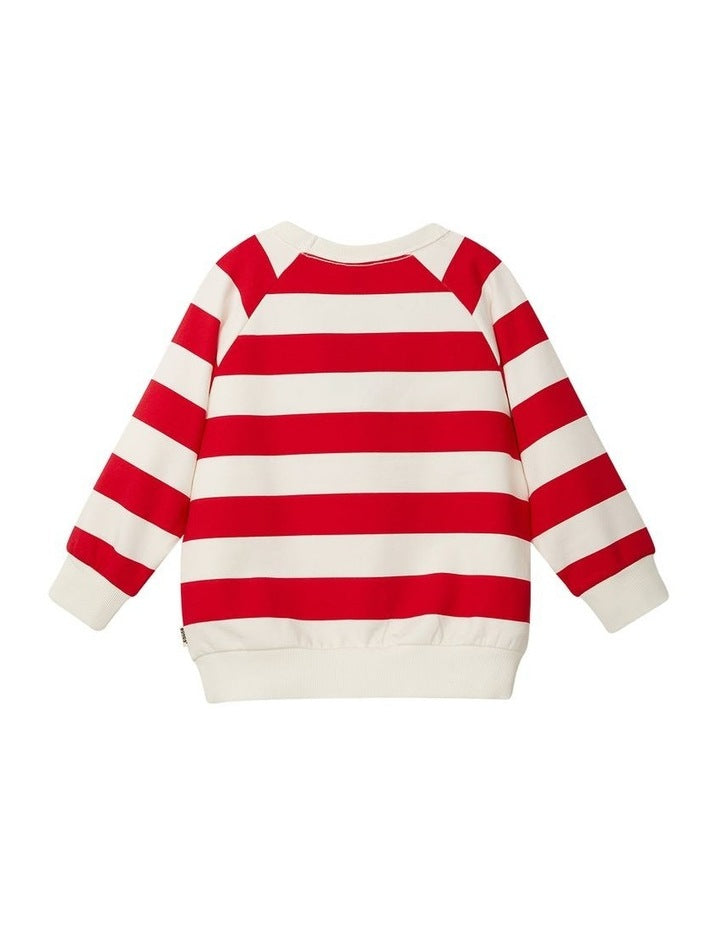 Soft Threads Pullover Jumper in Print Horizontal