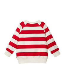 Soft Threads Pullover Jumper in Print Horizontal