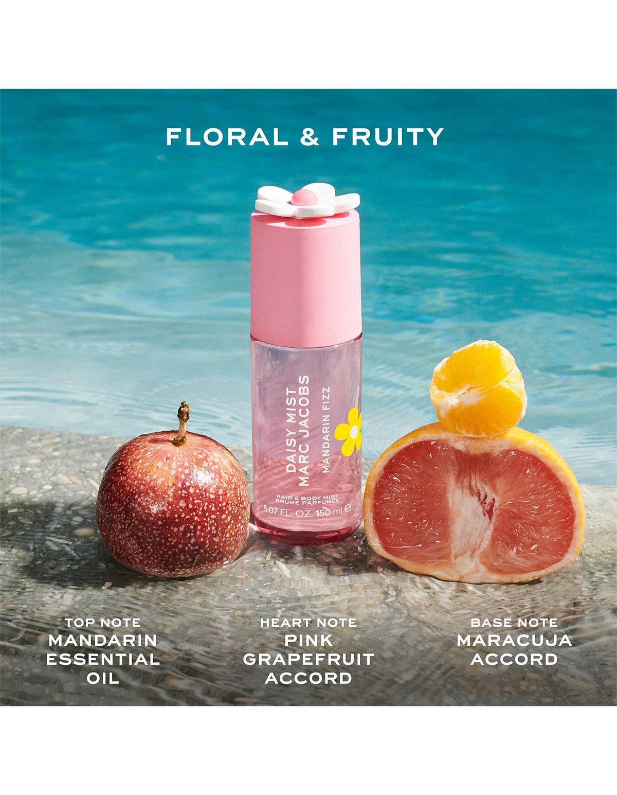 Marc Jacobs Daisy Mandarin Fizz Body Mist 150ml