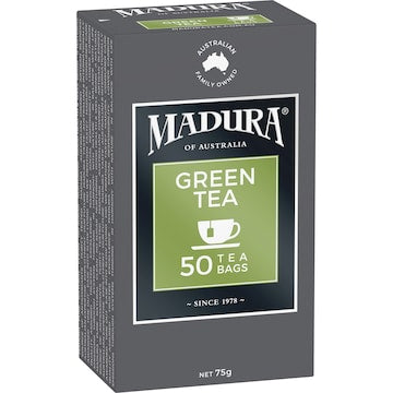 Madura Green Tea Bags 50 pack