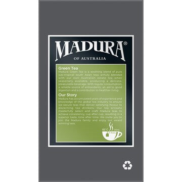 Madura Green Tea Bags 50 pack