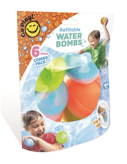 REFILLABLE WATER BOMBS