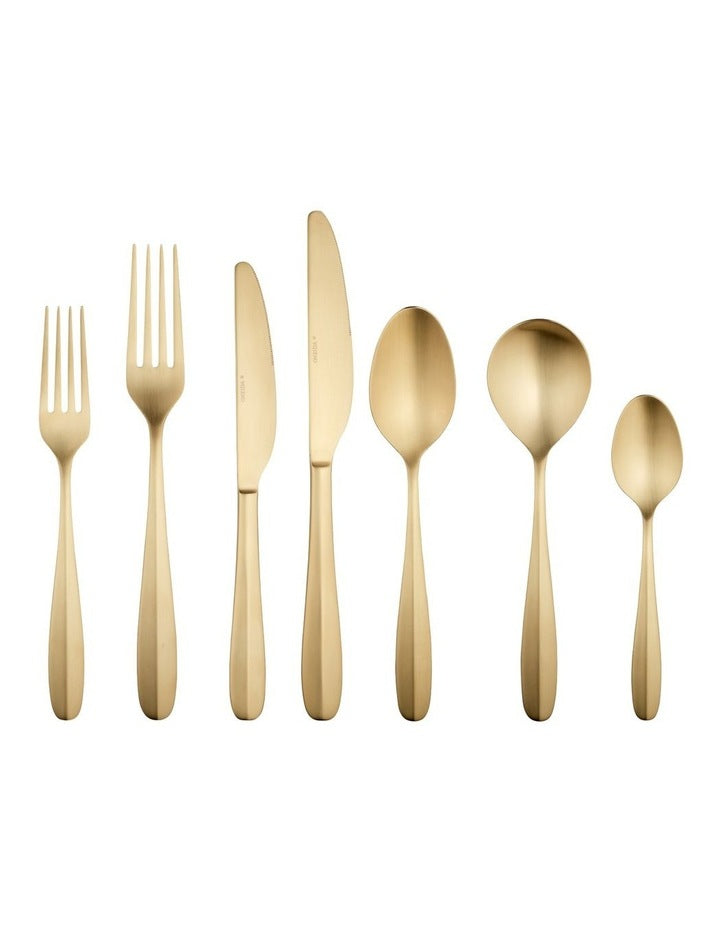 Oakwood Cutlery Set 56 Pieces Gift Boxed in Champagne