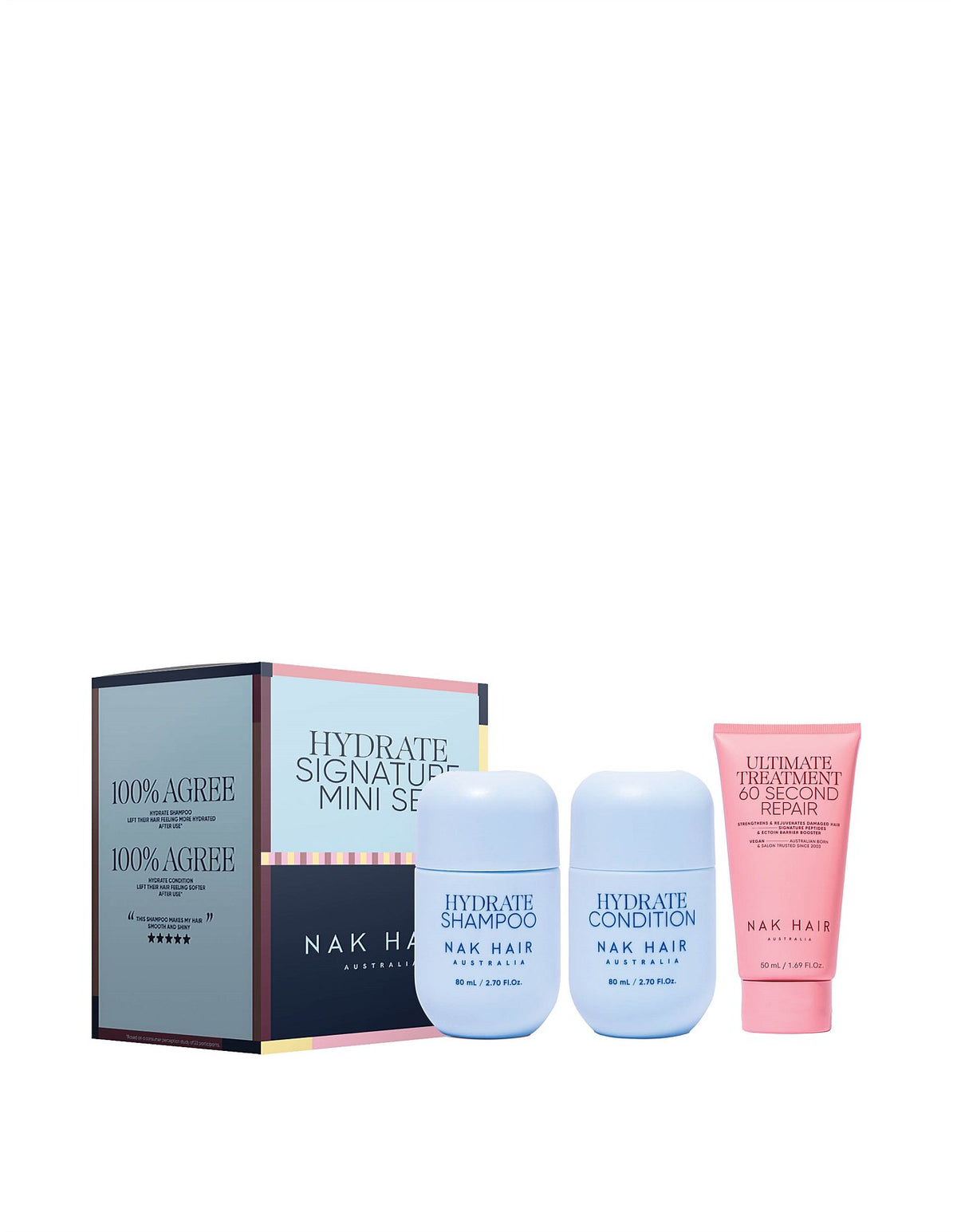 Signature Hydrate Travel Trio Set